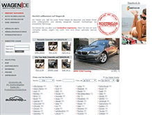 Tablet Screenshot of gebraucht.wagen.de